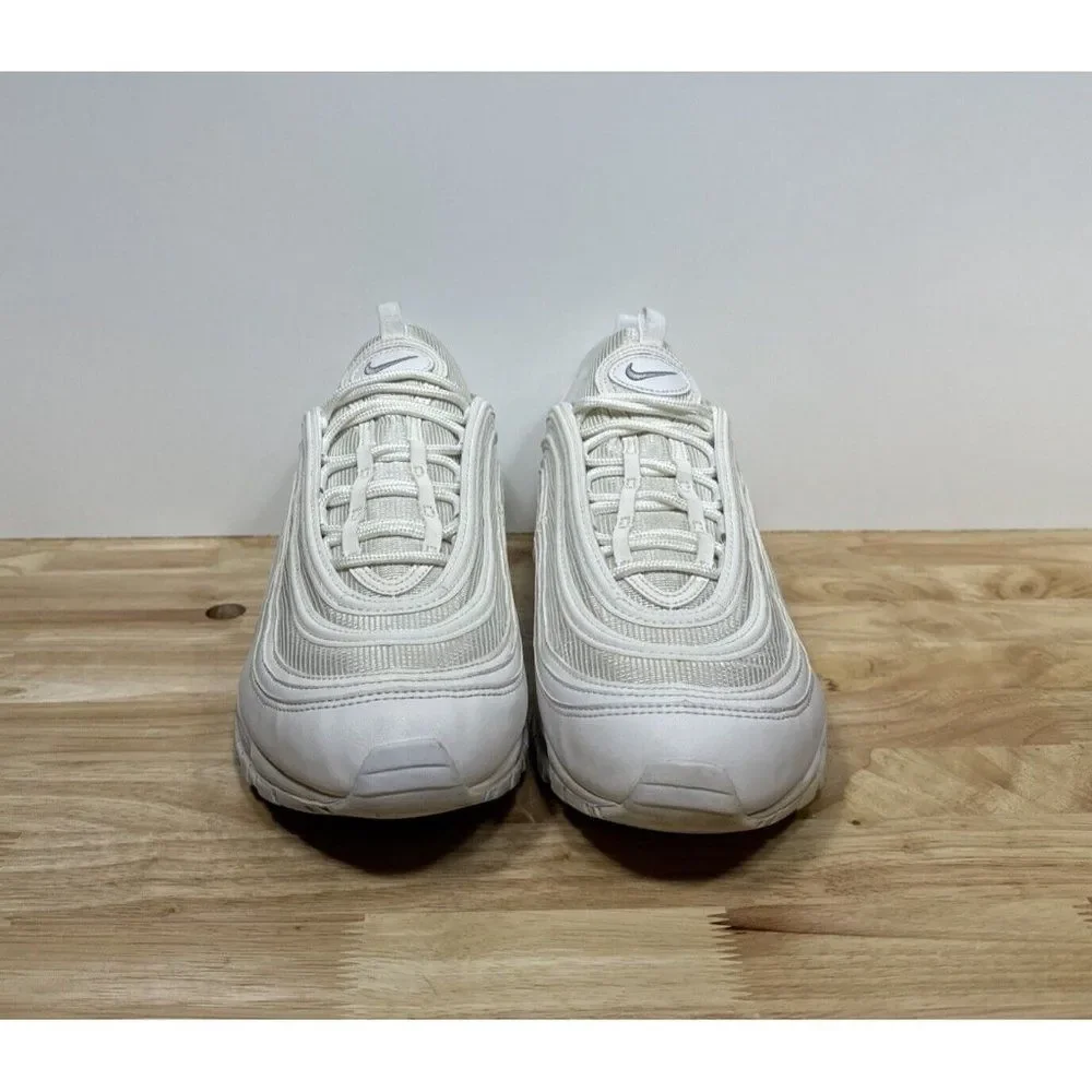 Nike Air Max 97 Mens Size 13 White Wolf Gray Athletic Shoes Sneakers 921826-101_2